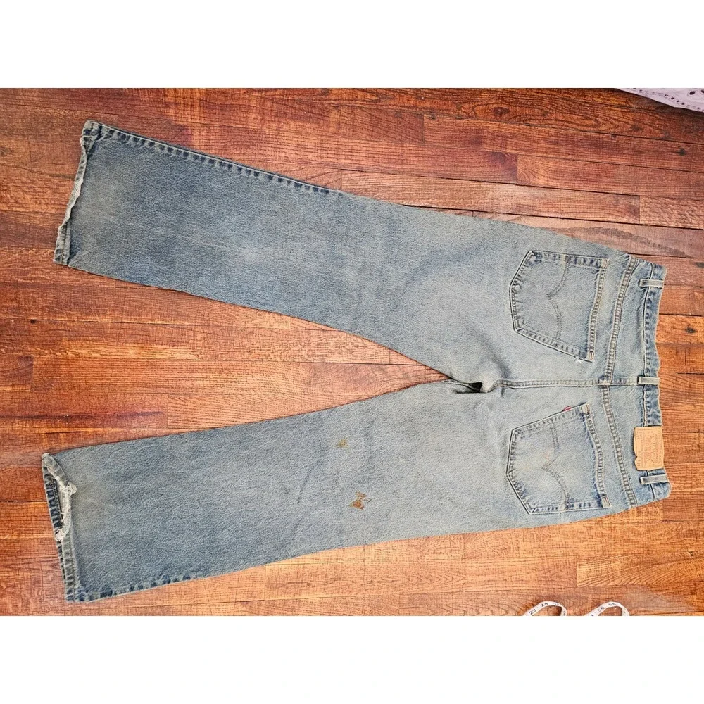 Vintage Rare 80s Levis‎ Heritage 517 0217 Bootcut Jeans 38x31 Red Tab USA